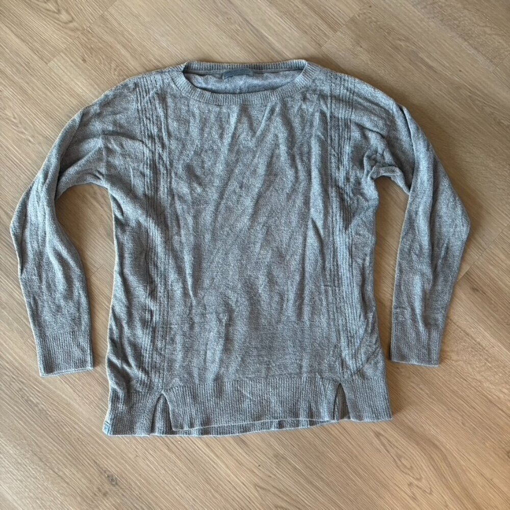 ** Barefoot Dreams  CozyChic Lite Crew Neck Pullover Sweater Size Small